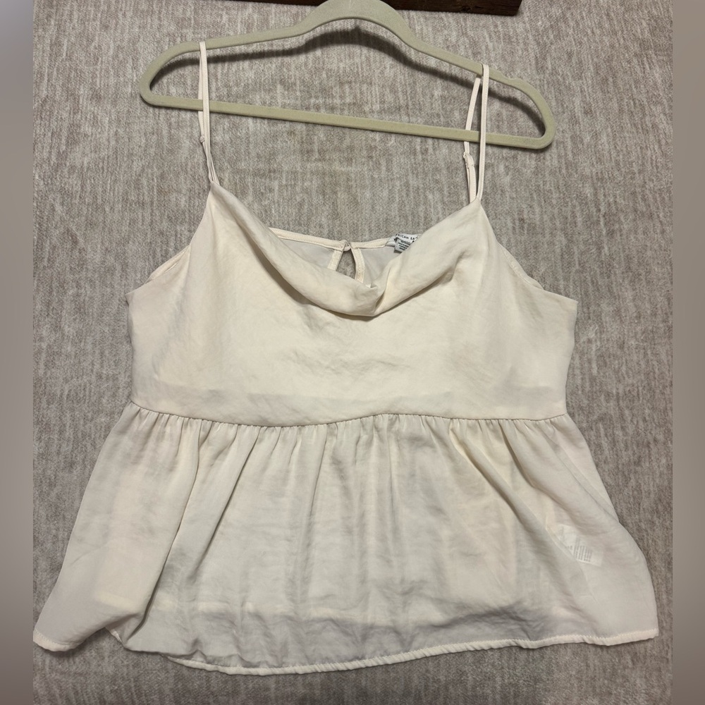 American Eagle Outfitters Cream Camisole Top